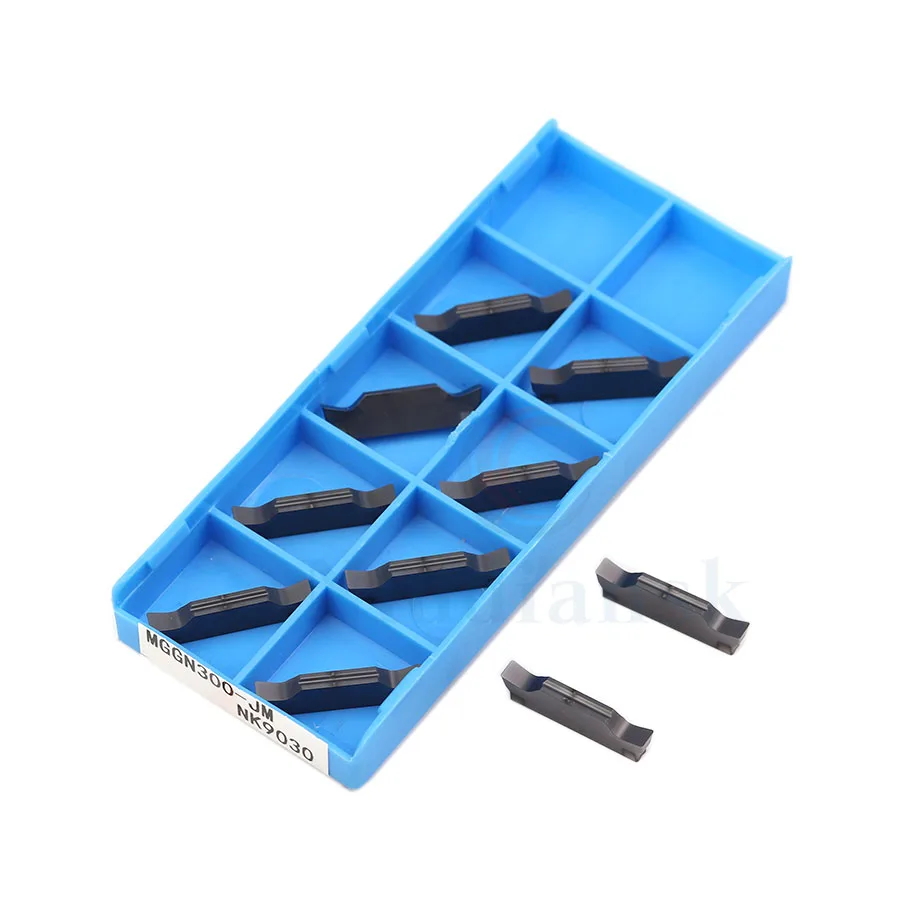 MGGN150 MGGN200 MGGN300 MGGN400-JM NK9030 Slotting Carbide Inserts CNC Lathe Cutting Tools Stainless steel Grooving Turning Tool