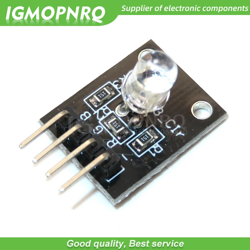 

50 шт., 4 контакта, трехцветный s RGB светодиодный сенсорный модуль для DIY Starter Kit KY016 IGMOPNRQ