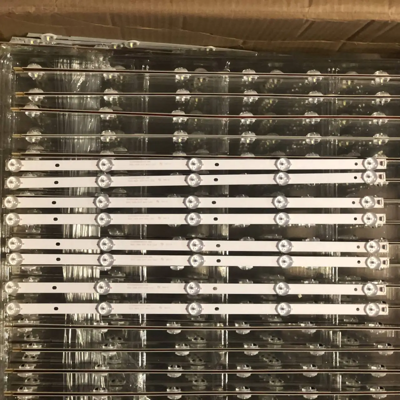 Tira de luces LED de retroiluminación, 5 lámparas CC02500D445V05 500C 5S1P 4X10 1210 para LE-8815A AKTV5013TS LE-8822A A TH-LD50WE9, 6V, 5 unidades