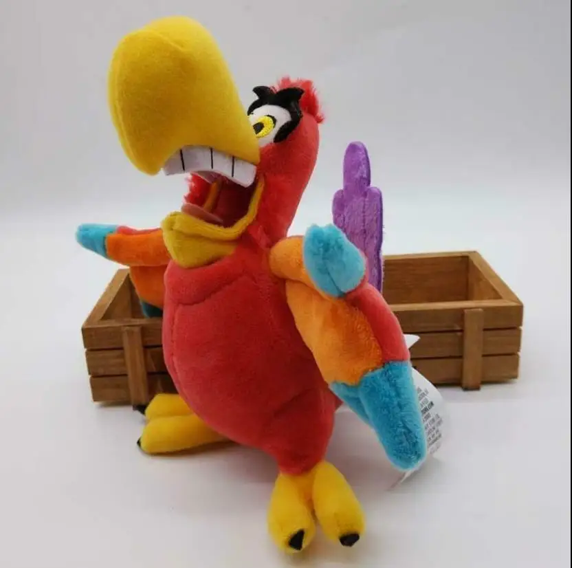 Authentic New IAGO PLUSH Aladdin Parks Soft Toy Parrot  BIRD 2019