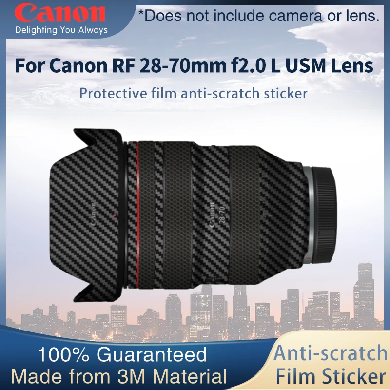 Lens protective film For Canon RF 28-70mm f2.0 L USM Lens Skin Decal Sticker Wrap Film Anti-scratch Protector Case