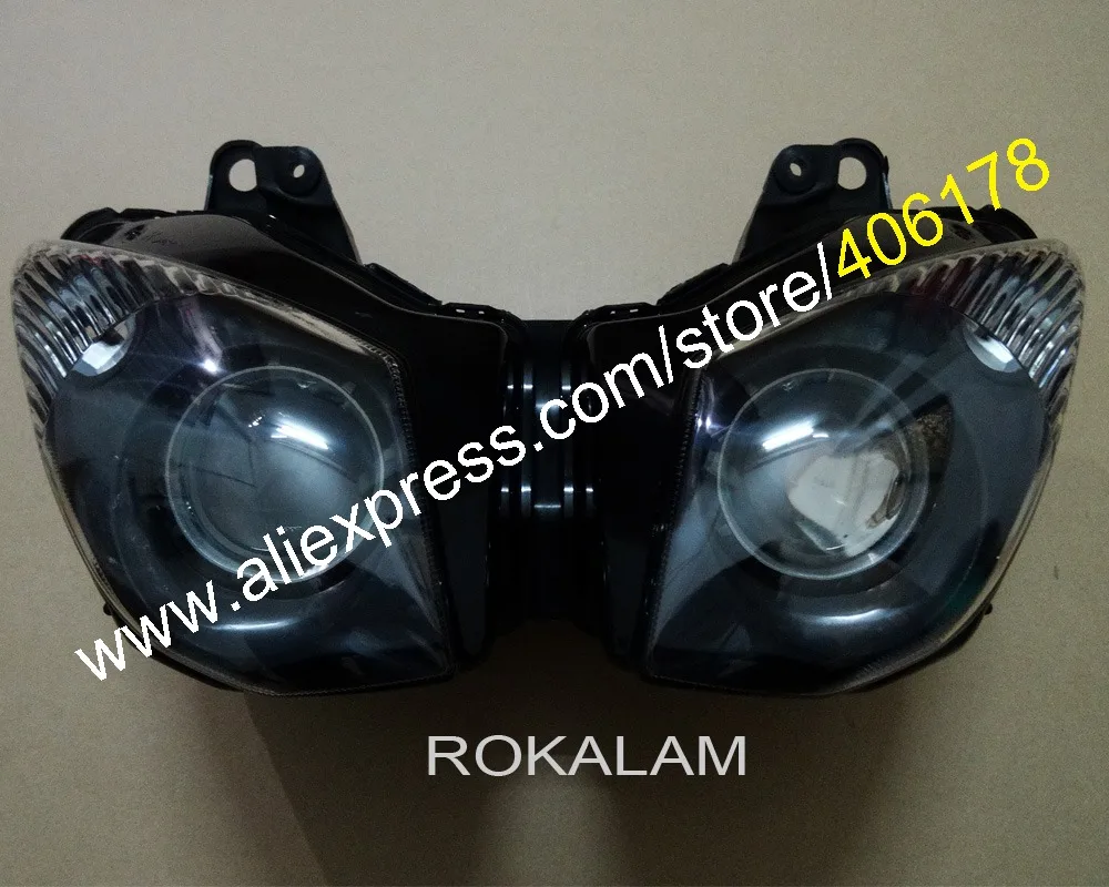 Hot Sales,Headlamp Headlight For Kawasaki Ninja ZX-6R ZX6R 2009 2010 2011 2012 or ZX10R ZX-10R 2008 2009 2010 Head Light Lamp