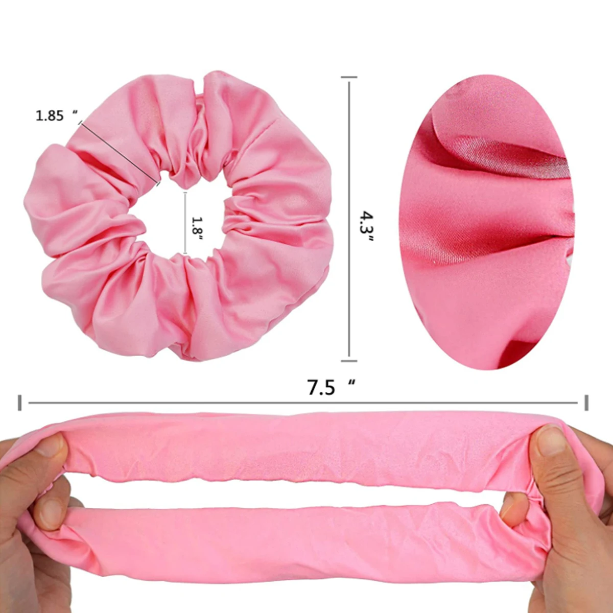 10/20PCS Mix Color l French Elastic Hair Scrunchies For Women Hair Tie Rubber Band High Quality Hair Rope Accessories Wholesale