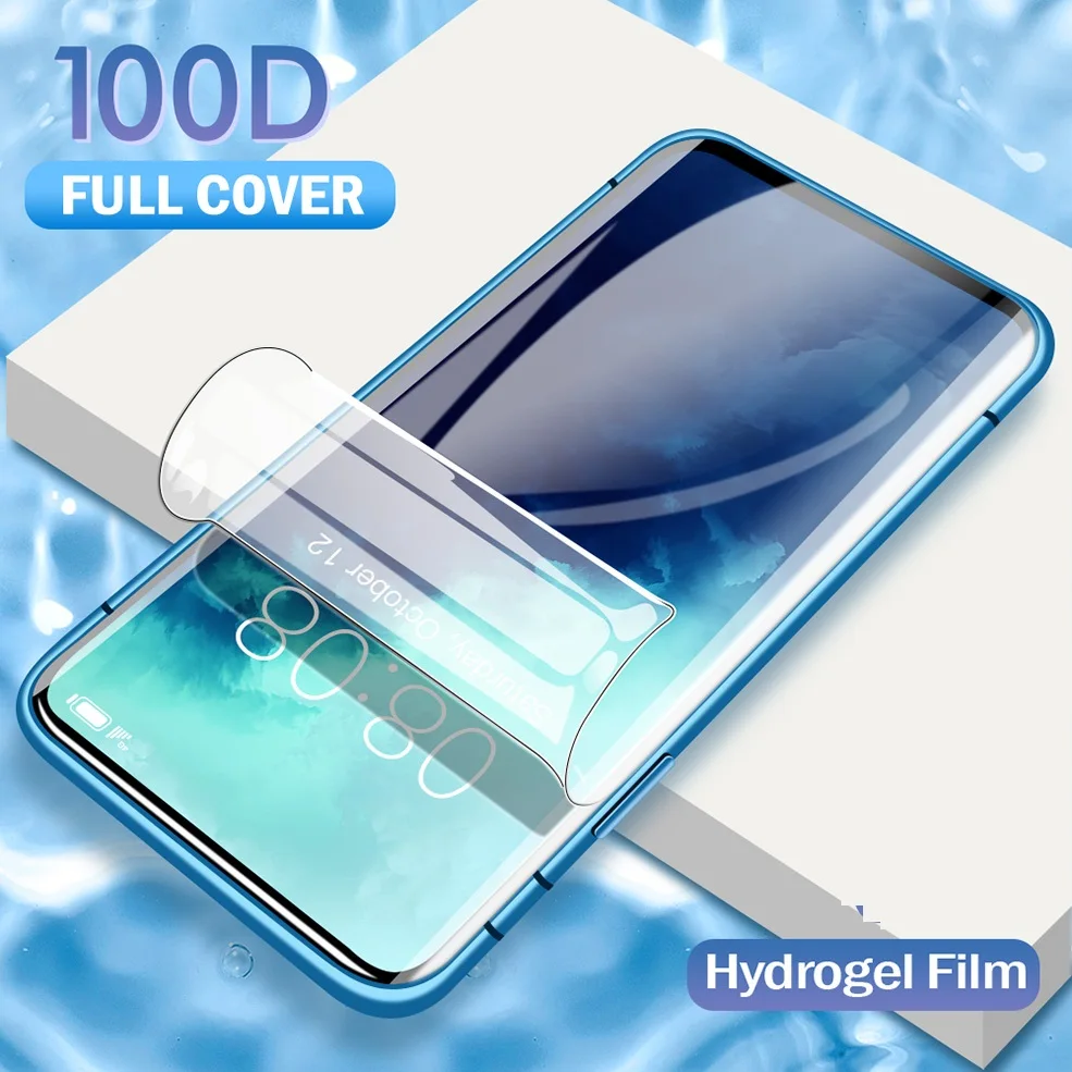 Transparent Full Cover For Wiko Y50 Screen Protector Front Hydrogel Film Protective Film For Y70 Y60 Y80 Not Glass Case