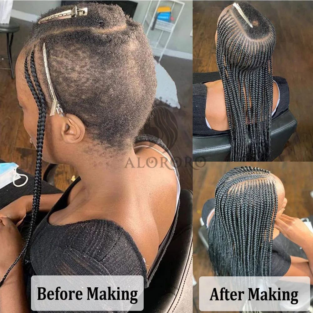 16/20/22/26/30/42 Zoll Flechthaare, vorgedehnt, lange Boho Knotless Braids, synthetische Box Braids, Yaki-Textur – Detail 29