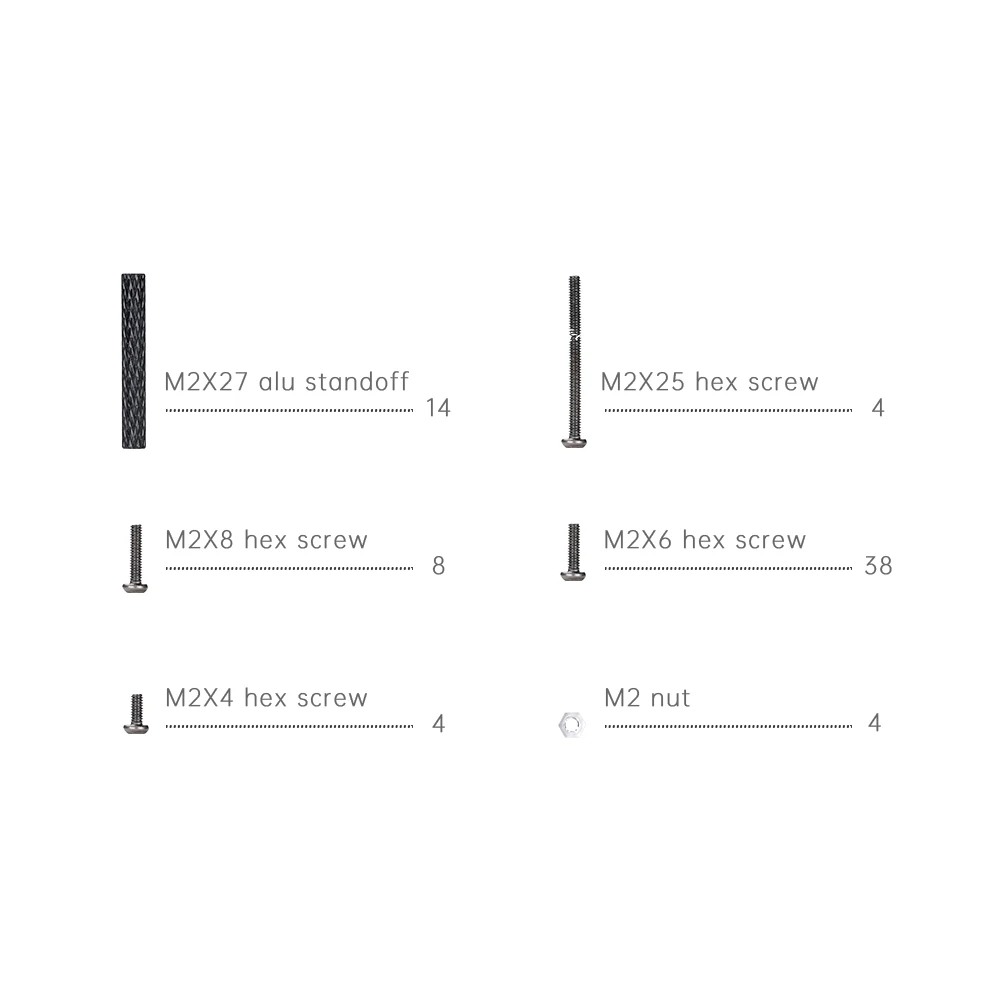 iFlight Green Hornet V3 / Bumblebee V3 Replacement Parts for top plate / bottom plate / screws pack / EVA Bumper / prop guard