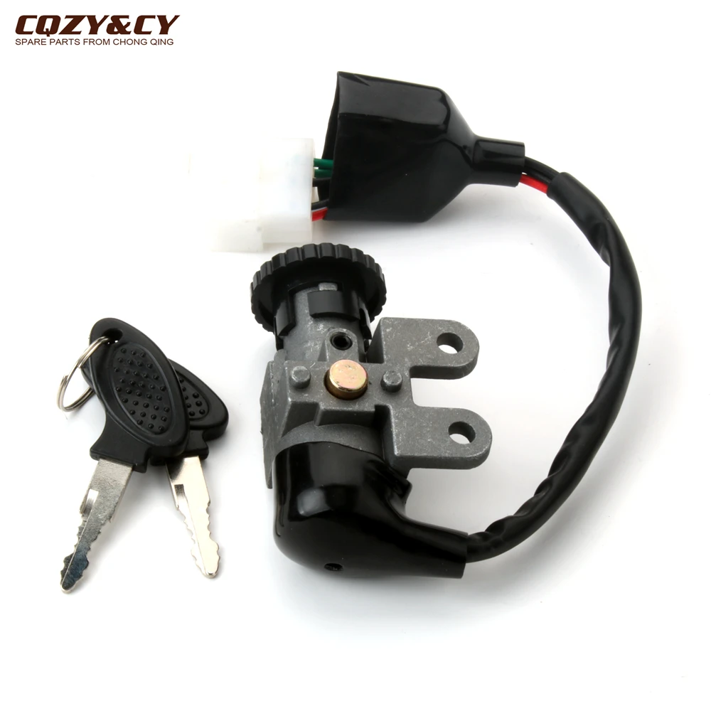 Scooter Key Switch Ignition Lock For Peugeot V-Clic Silver Sport 50cc LAEAGZ40 4-Stroke