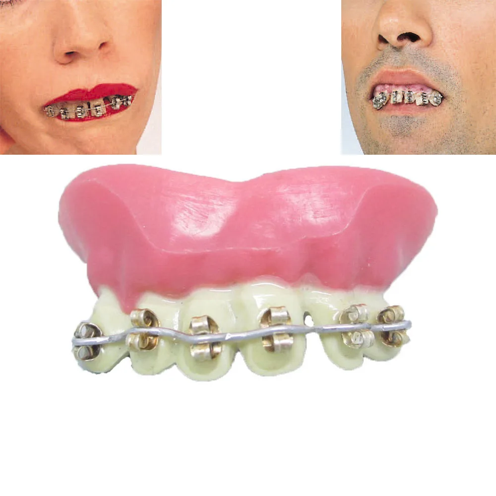 Brace Teeth With Putty Halloween party fake teeth Fashion Body jewelry Carnival Gift Costume Fitting costume diy