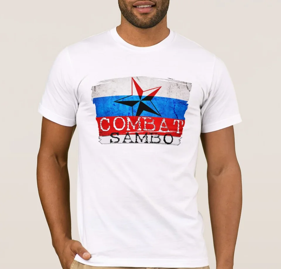 Combat Sambo Men\'s T Shirt Russian Sambo