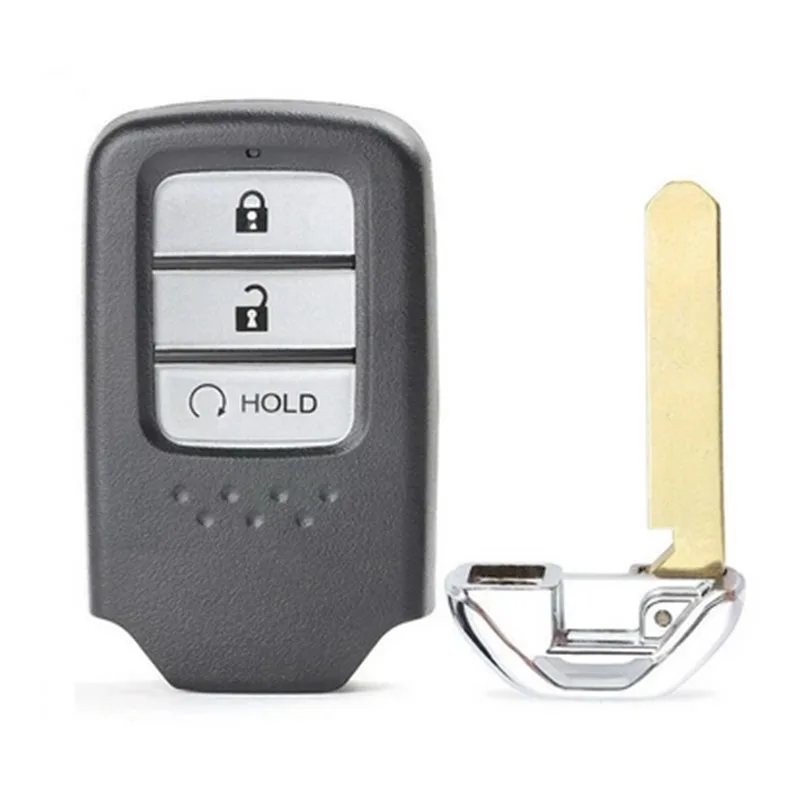 DIYKEY KR5V2X 3 Buttons Smart Fob Remote Control Key 433MHz ID47Chip Fits For Honda CRV 2017 2018 Keyless Car Accessories