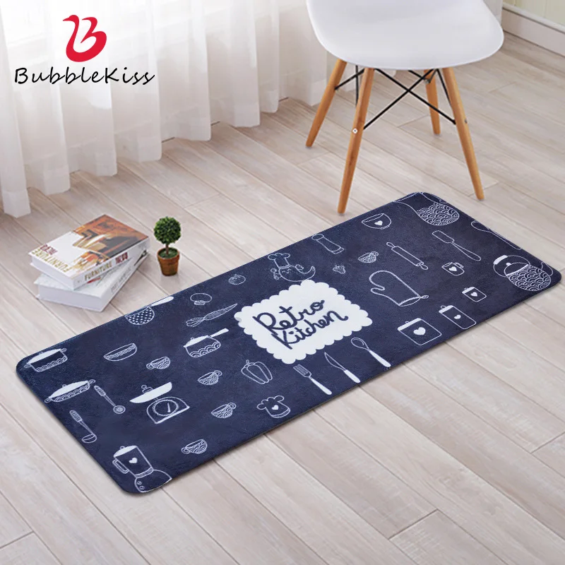 Bubble Kiss Carpets For Bed Room Cartoon Blue Art Painted Pattern Carpet Modern Bedroom Floor Mat Kid Room Baby Game Decorations