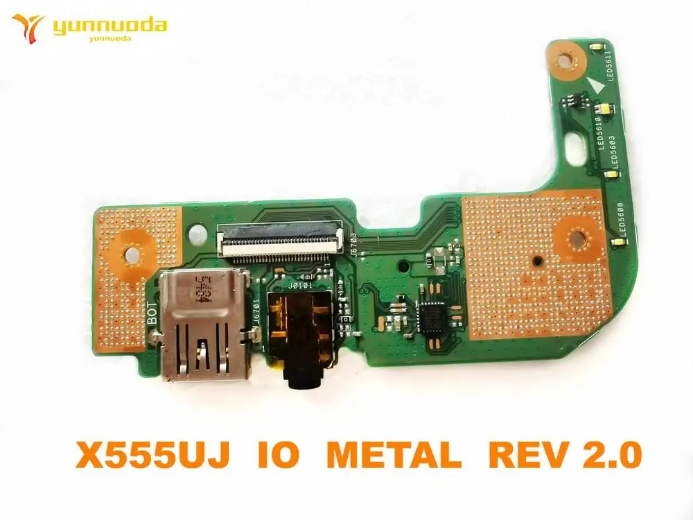 Original for ASUS X555UJ USB board X555UJ  IO  METAL  REV 2.0  tested good free shipping