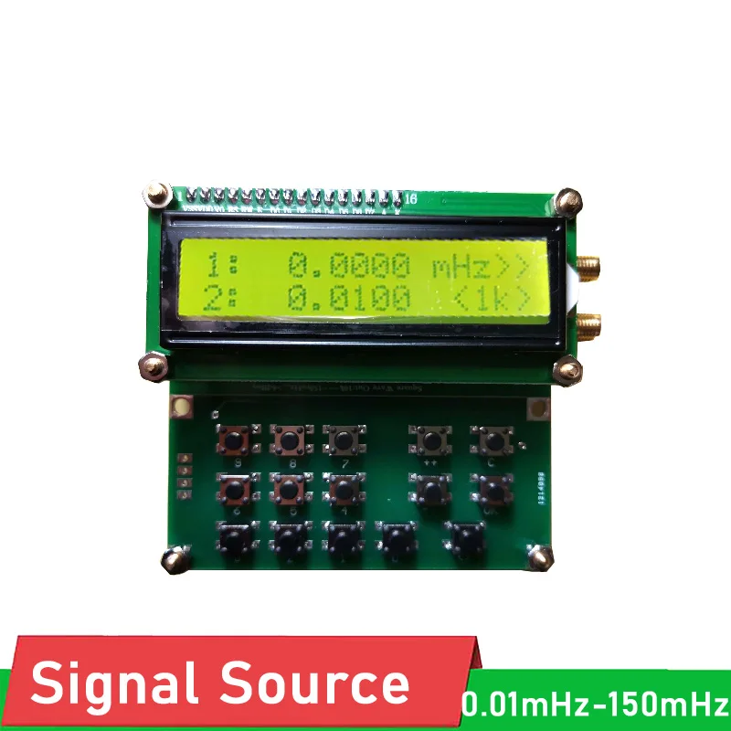 Onda Quadrada Simples do Canal Duplo da Fonte de Sinal de 0.01mhz150mhz Si5351