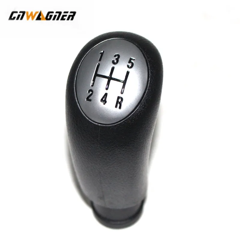 For ALFA ROMEO 156 147 (2000-2010) 735269771 Car Handle Manual Black Gear shift knob stick head ball 5 speed Car accessories