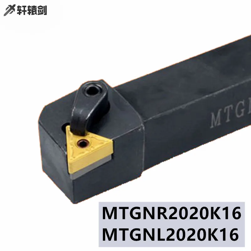 1PC MTGNR 2020K16 MTGNL2020K16 External Turning Tool Post Lathe For TNMG160404