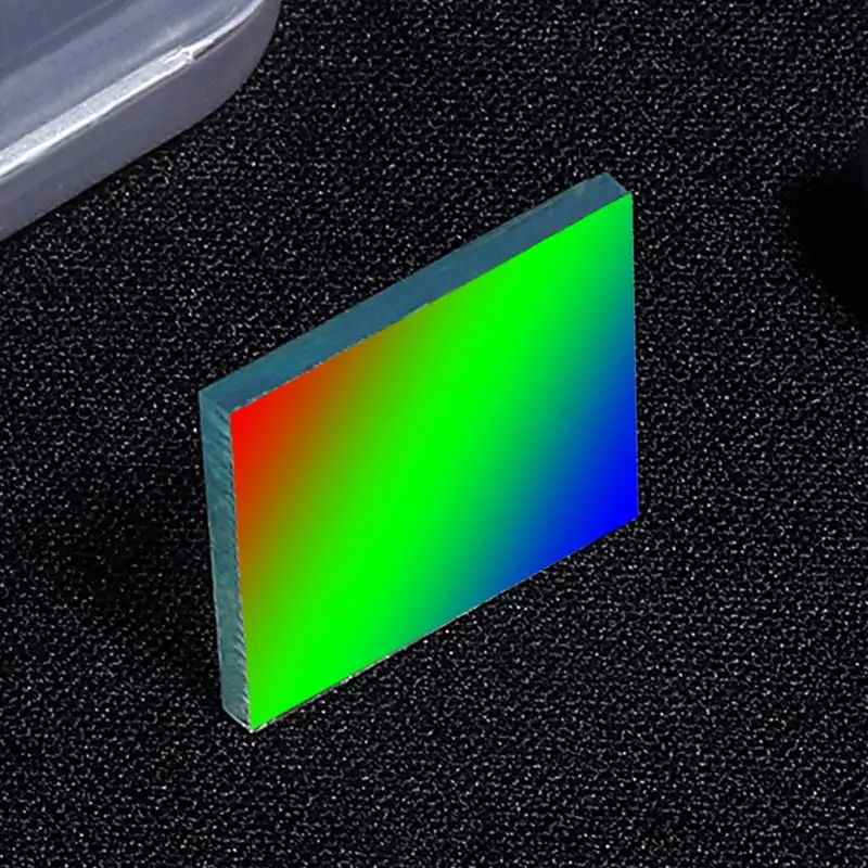 Holographic diffraction grating 1200 lines 1mm Glass engraving 20x20mm Ultra high precision optical instrument physical optics