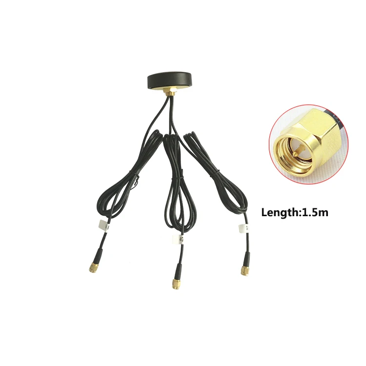 

4G wifi GPS Combined antenna (GSM/LTE/2.4G) outdoor waterproof high gain 28dbi U.FL/SMA-J male RG174/RG178