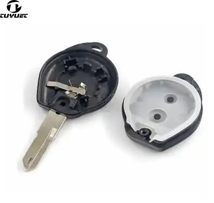 1PCS/5PCS 1 Button Replacement Remote Key Shell  for Peugeot Car Key Blanks Case with logo