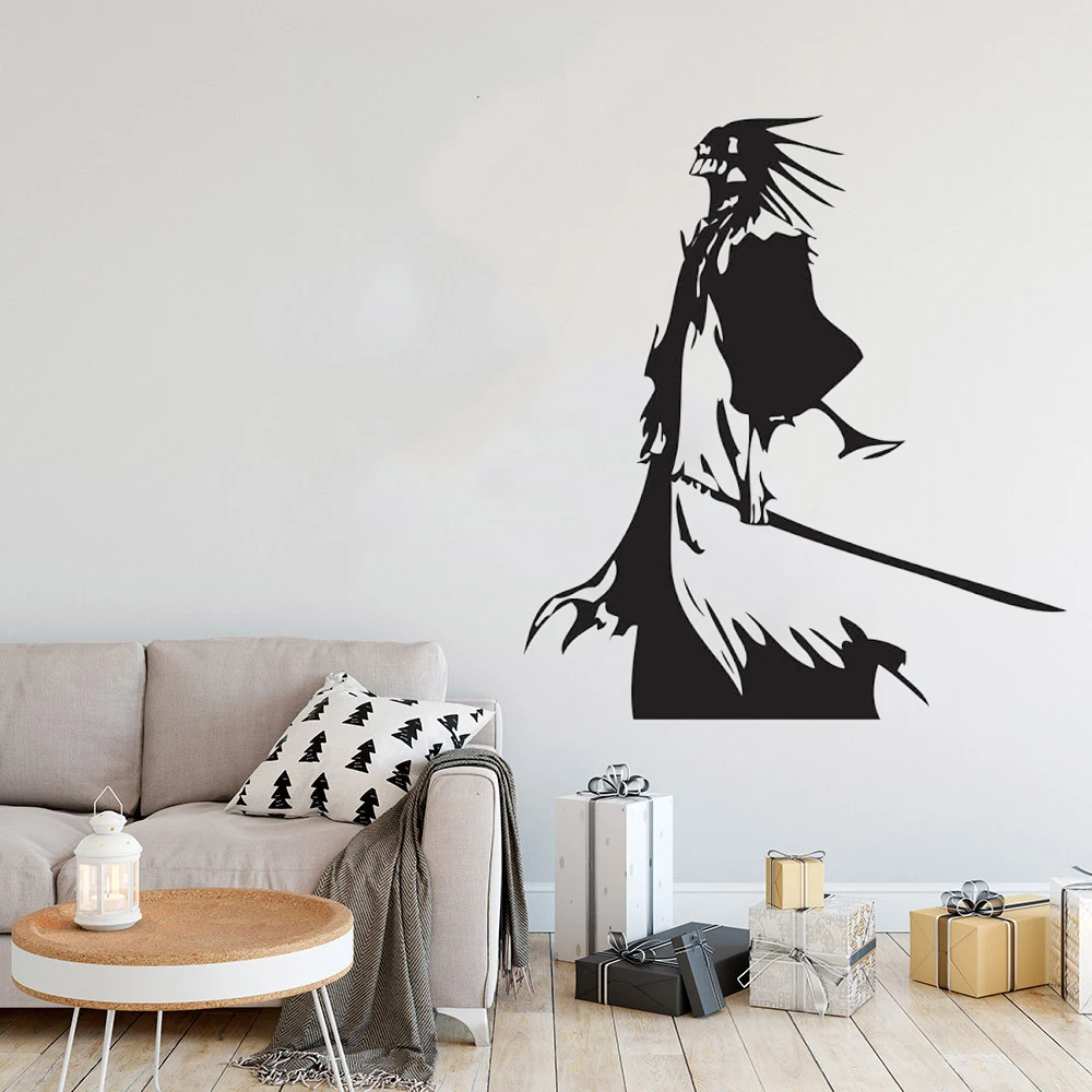 Anime vinyl wall decal death note quote comics Art Decor Home Decor Removable Vinyl Nursery Kids Room Wall Sticker