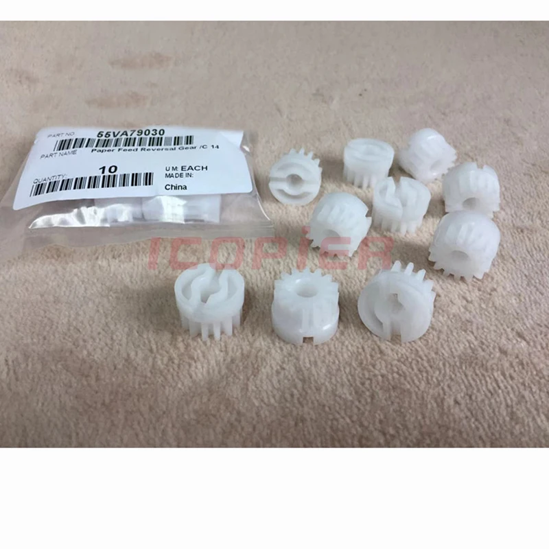 

10x Paper Feed Reversing Gear 55VA79030 for Konica Minolta C1060 C1070 C1070P C2060 C2070 C2070P C3070 C3080P 3070L C2060L C3080