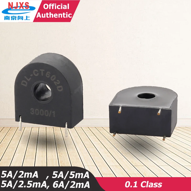 Precision Miniature Micro Current Transformer 50A/20mA 60A/20mA 30A/20mA Mini Coil AC CT pcb mount current transformer 2500:1