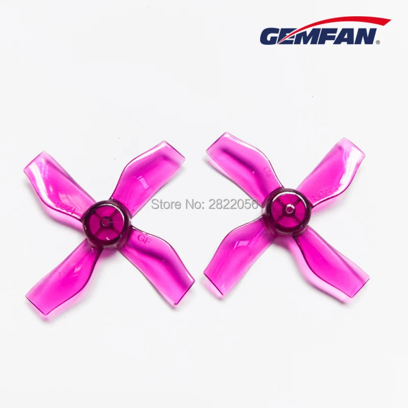 4Pairs 8pcs shaft 0.8mm 4-Blade Gemfan 1220 1.2x2.0x4 31mm Hollow cup brushless motor CCW/CW propeller RC Drone airplane parts