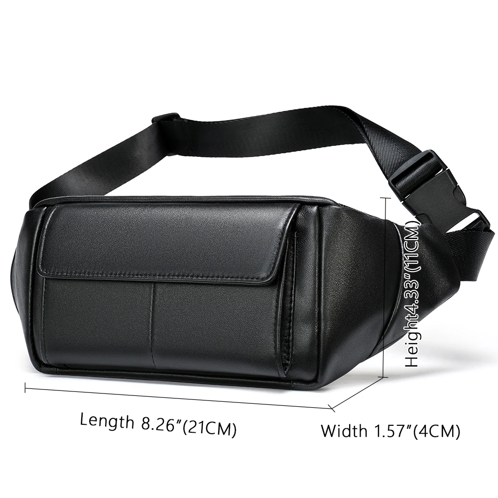 MVA Men Belt Bag Belly Leather Mens Waist Bag Phone Belt Genuine Leather Waist Packs Men Small Shoulder Bags Male Fanny Pack 731