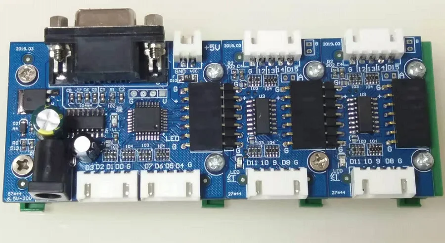 1Pcs 24-Kanaals Schakelaar/Digitale Ingang Acquisitie Module RS232 Modbus Rtu