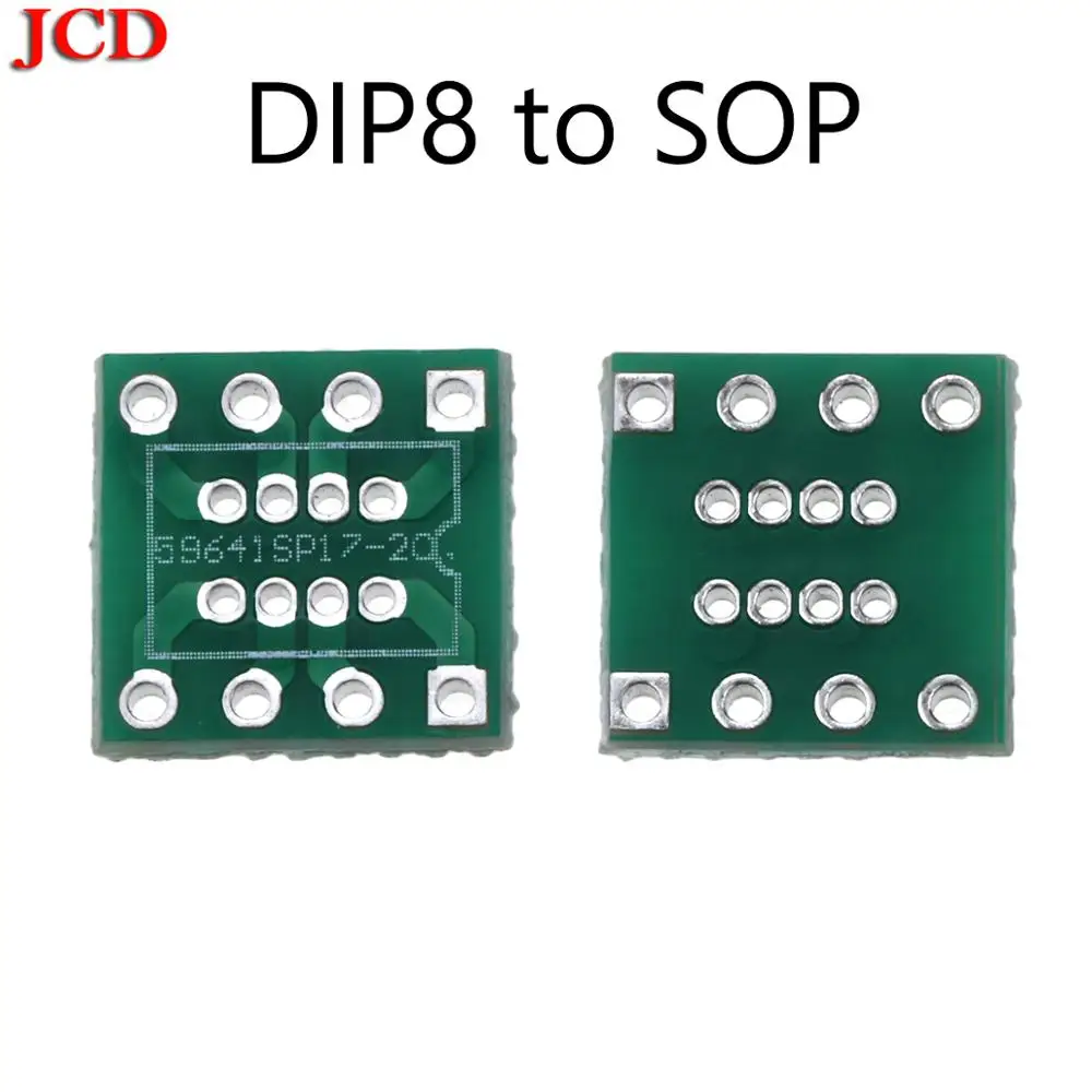 JCD New PCB Board Kit SMD Turn To DIP SOP MSOP SSOP TSSOP SOT23 8 10 14 16 20 24 28 SMT To DIP SMD Turn To DIP Adapter Converter