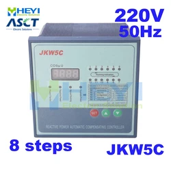 JKW5C / JKL2C power factor correction equipment 220v 50hz 8steps Reactive power automatic compensation controller