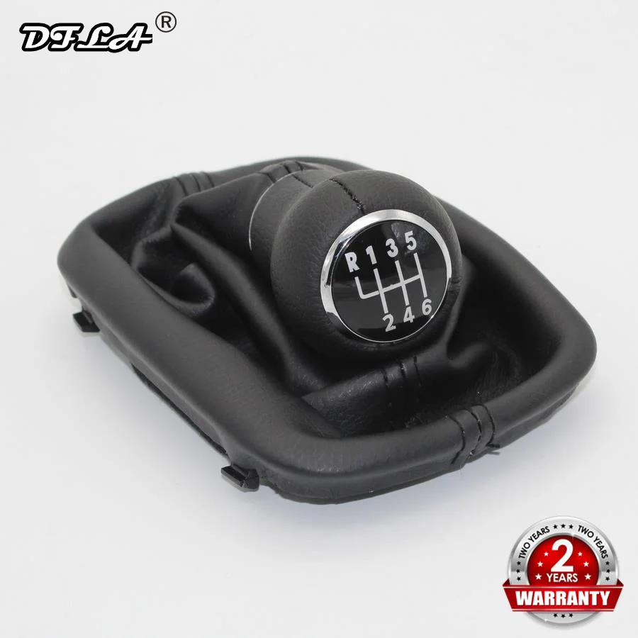 

For Audi A8 1996 1997 1998 1999 2000 2001 2002 2003 Car-styling 6 Speed Manual Car Stick Gear Shift Knob Leather Boot