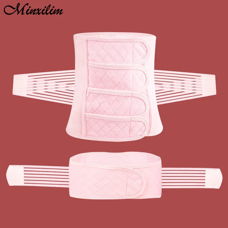 

Minxilim Postpartum Women High Waist Cinchers Slimming Sheath Woman Flat Belly Shapewear Tummy Reduction Belt Modeling Strap