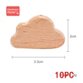 10pc Clouds beads