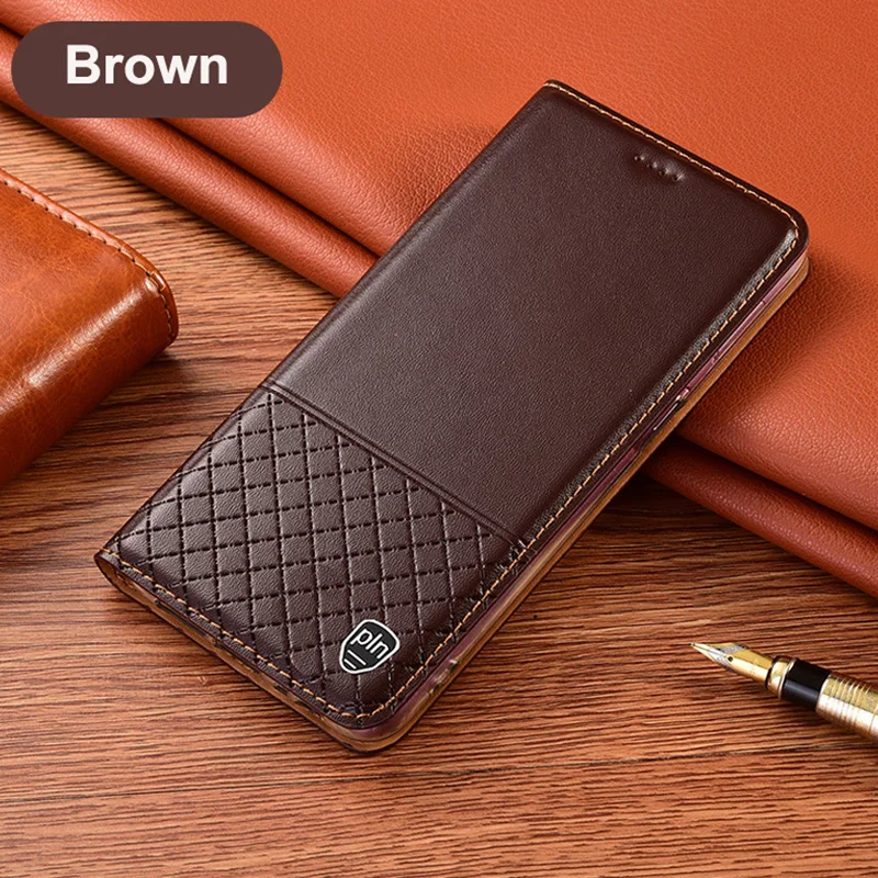 Luxury Genuine Leather Case For Nokia 1 2 3 5 6 7 8 Sirocco Plus 9 PureView Magnetic Flip Cover Wallet Cases