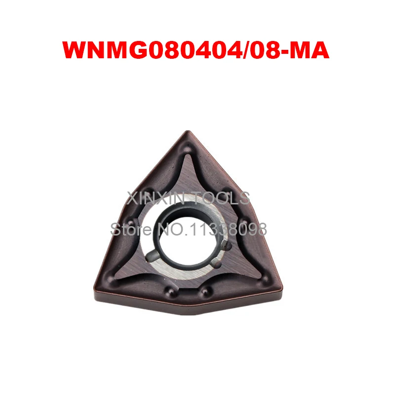 

10PC WNMG080404-MA WNMG080408-MA Carbide Turning Inserts lathe cutter CNC tools for stainless steel