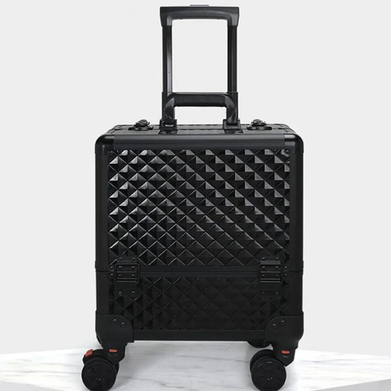 Professional tattoo plastic surgery toolbox beauty makeup tattoos, trolley case cosmetic bag makeup artist Travel luggage bags