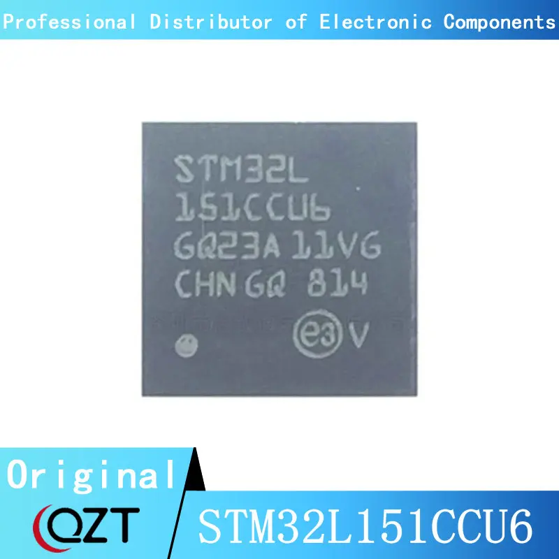 10pcs/lot STM32L151 STM32L151CC STM32L151CCU6 QFN48 Microcontroller chip New spot