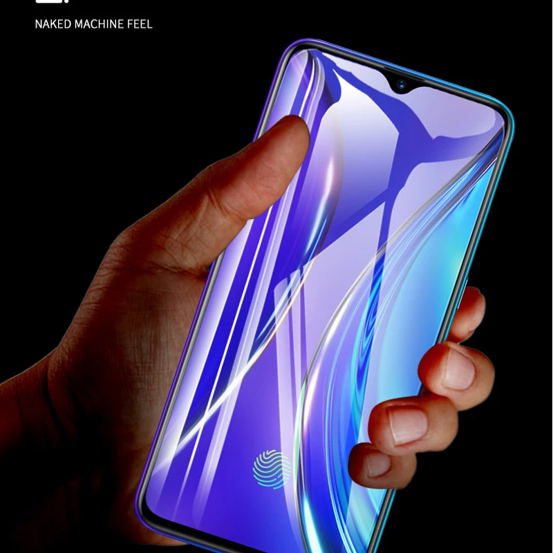 Full Glass For Realme X2 Pro Screen Protector Tempered Glass For OPPO Realme X XT Hard Protective Film 9H Scratch-Proof