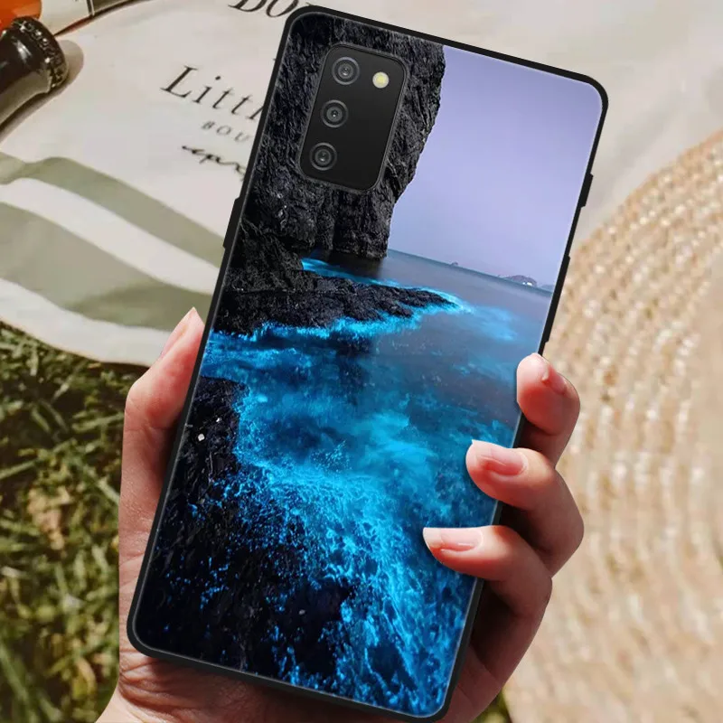 For Samsung A03S Case Silicon Back Cover Phone Case For Samsung Galaxy A03S Cases for Galaxy A 03S Soft bumper Funda Shells