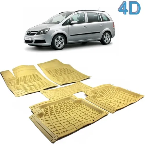 Autoen Opel Zafira B 2005 2011 Cut 4d Pool Mat Set Beige