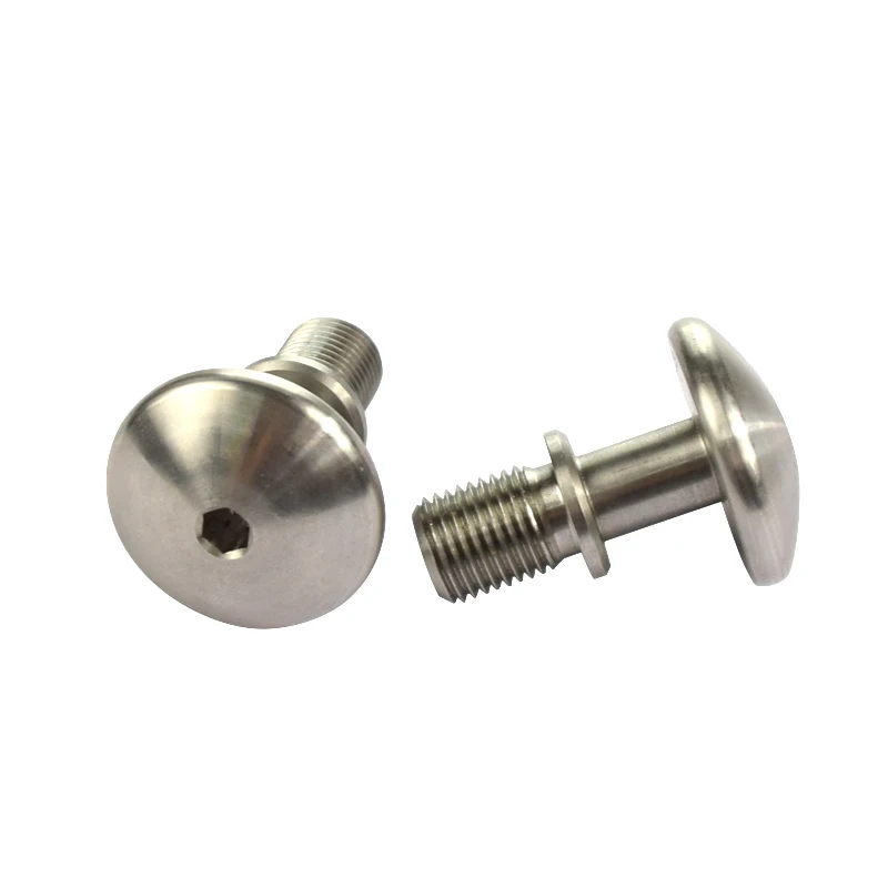 

2pcs Archery ILF Limb M12 Bison Bow Screw Natural Stainless Steel Screw ILF Limb interface universal screw