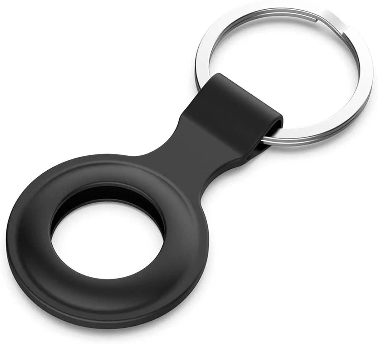 Pokrowiec silikonowy do Apple Airtags pokrowiec ochronny zderzak Anti-scratch fall tracker akcesoria Air tag Keychai Case