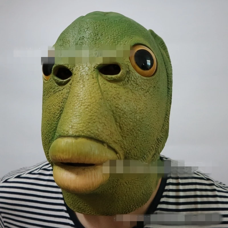 

fish mask alien halloween mask latex funny masque halloween