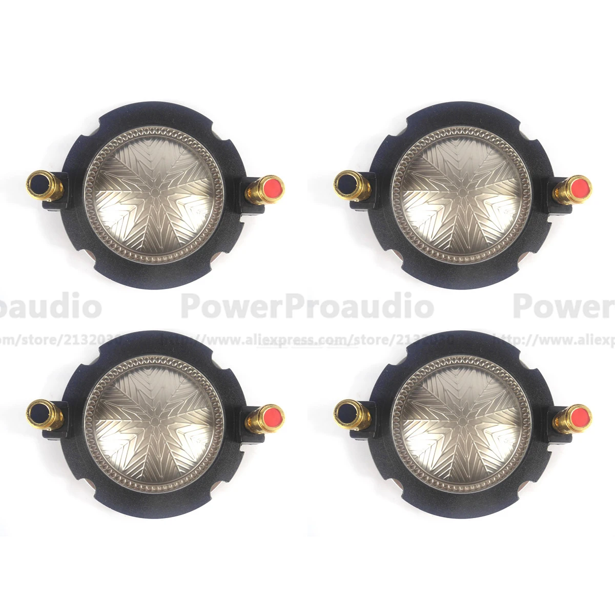 4PCS Replacement Diaphragm Fit For Selenium RPD220Ti, D220Ti Driver 8 Ohm WITH pillar