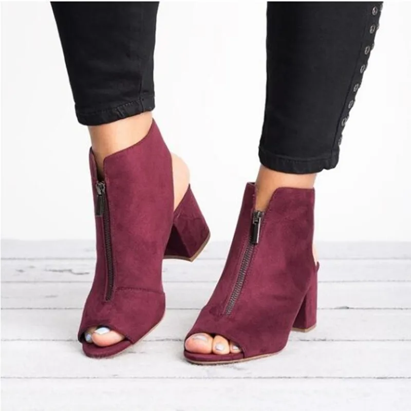 Hot Europe Women Sandals High-heel Shoes Woman 2020 Spring Summer Fashion Sexy Casual Fish Mouth Wedge Sandals Plus Size 34-43