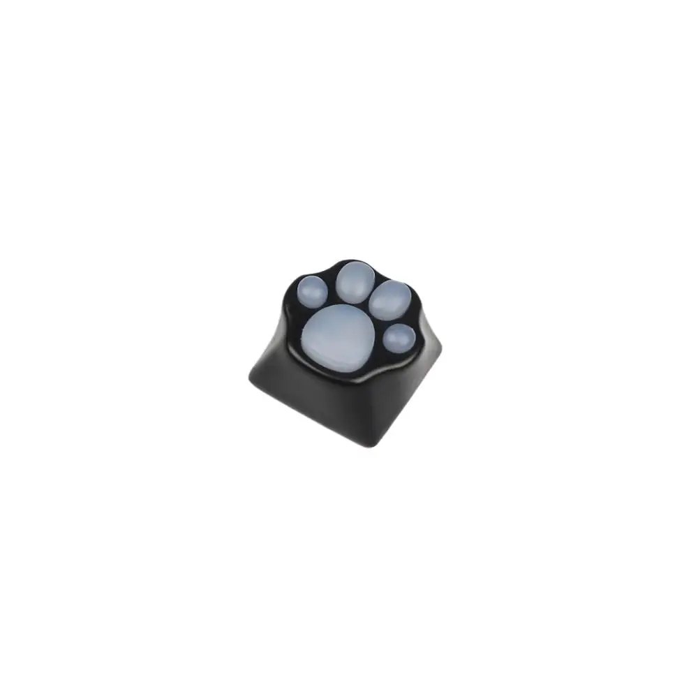 Teclado mecânico cherry mx, capa de metal para teclado com garra de gato, palm, para teclado mecânico