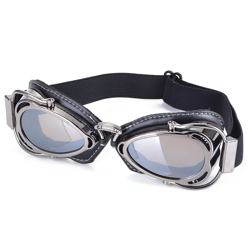 Winter Men Women Vintage motorbike eye protection riding eyewear windproof helmet Goggles sunglasses Motocross ATV Dirt Bike MTB
