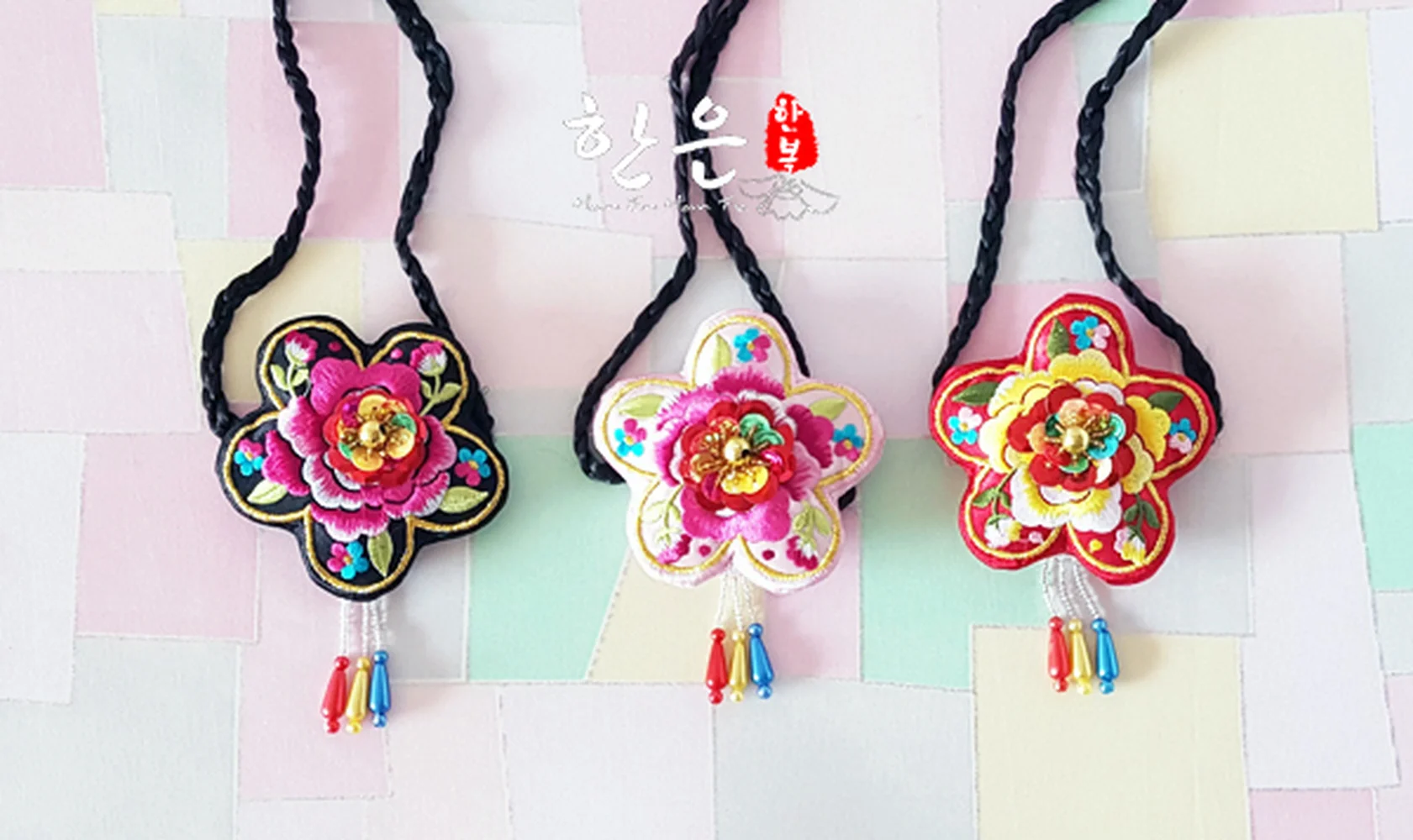 Korean Original Imported Hairdressing/embroidery Beads Suspended Spike Hairline/wholesale Price/Korean Clothing Hairband