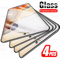 4pcs Protective Glass For Xiaomi 11T Pro Screen Protector Xiomi Xaomi Mi 11 T Mi11T 11TPro 5G T11 Tempered Glas Armor Phone Film