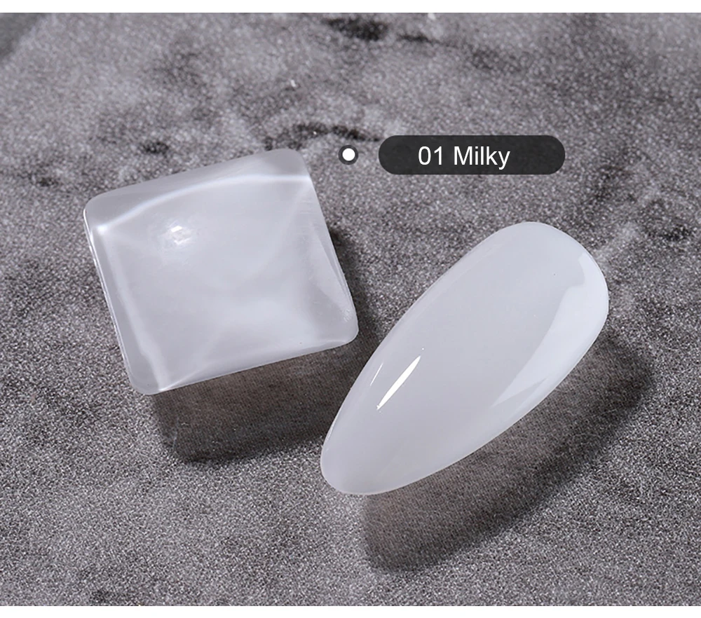 Vendeeni 9 Farben Moonlight White Serie Gel-Nagellack Semi-Permanent UV LED Soak-Off Gel-Lack Glänzender Nagelkunst-Gel-Lack – Detail 8